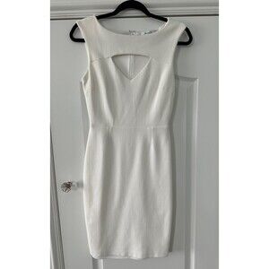 Baily 44 White Cut Out Mini Dress Size Small